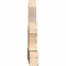 Ekena Millwork Richland Smooth Timber Gable Bracket, Douglas Fir, 48"W x 28"H x 3 1/2"D x 5 1/2"F, 14/12 Pitch GBW048X28X0406RIC00SDF - alternate 3